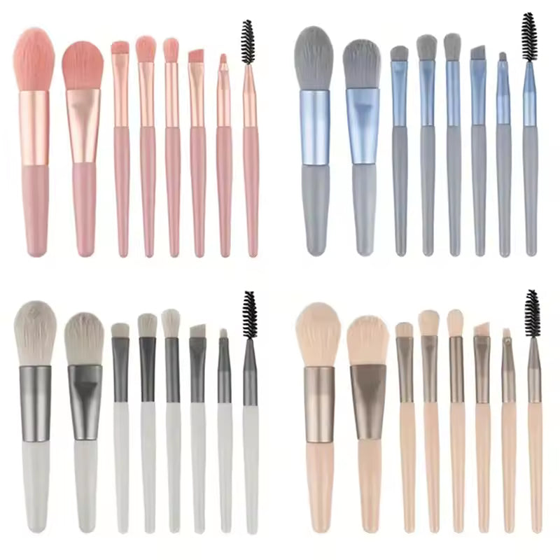 Beauty™ Blush Edition 8-Piece Makeup Brush Set